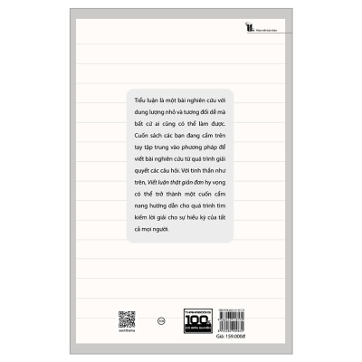 Viết luận thật giản đơn - Thái Hà Books