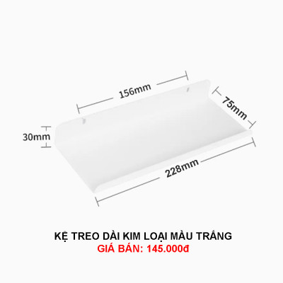 Kệ đựng dụng cụ kim loại - Phụ kiện bảng Pegboard