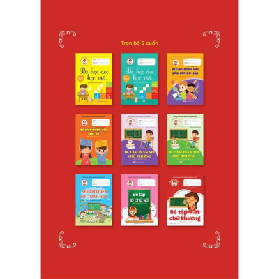 Sách - Khởi Đầu Cho Bé Vào Lớp 1 - Bé Học Đọc Học Viết - Tập 2 - Tân Việt Books