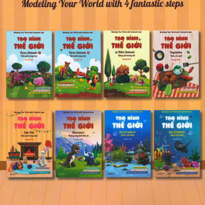 Tạo hình thế giới - Vật nuôi trong nhà (Kèm đất nặn)