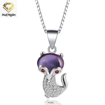 Dây chuyền bạc 925 Huệ Ngân - Hồ ly phong thủy may mắn PP1561