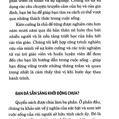 Sức Bật Cách Vượt Qua Thử Thách