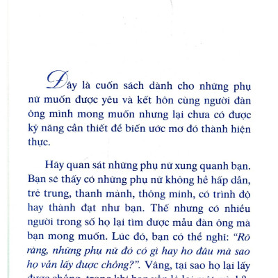Dành Cho Những Cô Gái Đang Yêu (Tái Bản)