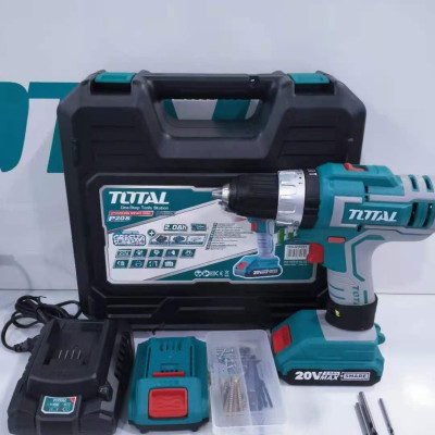 MÁY KHOAN BÚA DÙNG PIN 20V (2 PIN 2.0AH VÀ 1 SẠC) TOTAL TIDLI20031 - HÀNG CHÍNH HÃNG