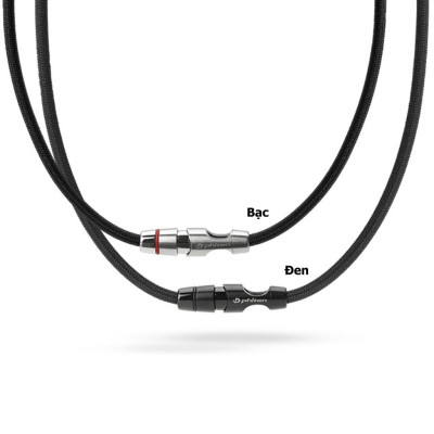 Vòng cổ Phiten Metax Rakuwa necklace leash model II 50cm TG880053/TG880153