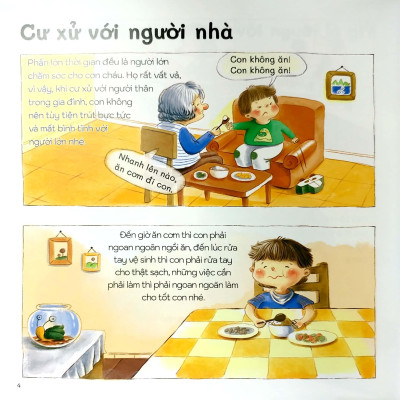 Khôn Lớn Mỗi Ngày: Con Sống Chan Hòa Với Mọi Người - Học Cách Giao Tiếp
