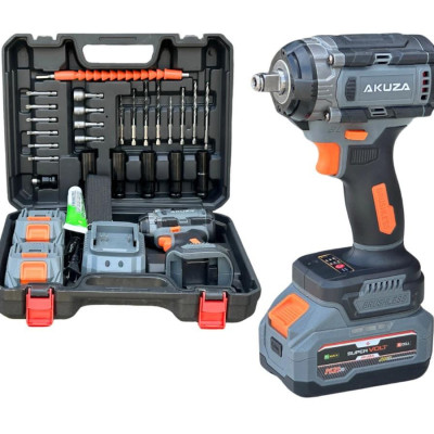 MÁY SIẾT BULONG PIN 21V (XANH LÁ GALAXY) AKUZA B380 - HÀNG CHÍNH HÃNG