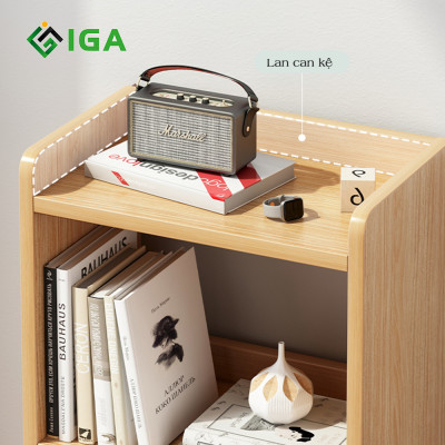 Giá Sách Mini Tủ Đầu Giường Phong Cách Nordic Thương Hiệu IGA - GP156