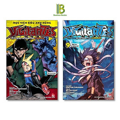 Truyện - Học Viện Siêu Anh Hùng Vigilantes - Combo 10 Tập - Kim Đồng
