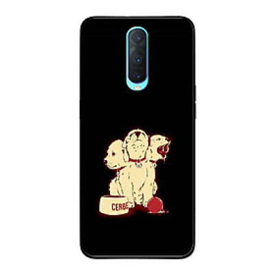 Ốp Lưng in cho Oppo R17 Pro Mẫu Chú Cún Ba Đầu - Hàng Chính Hãng