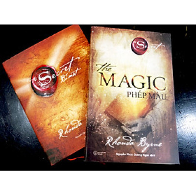 Sách ComBo Bí Mật The Secret +The Magic Phép Màu ( 2 Cuốn) - BẢN QUYỀN