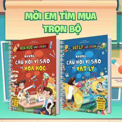 Sách - Hóa Học Vui Nhộn - Những Câu Hỏi Vì Sao Về Hóa Học - Megabook