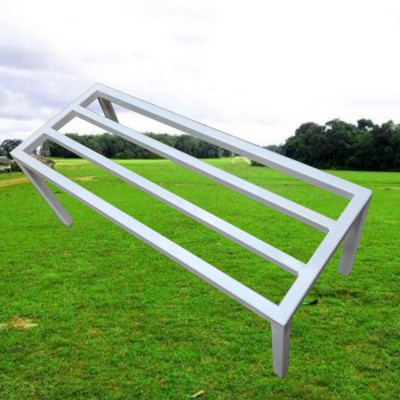 Kệ kê chậu cây Dài 80-90 cm. Rộng 20-25-30cm. Cao 10-15-20-25-30cm. Hộp thép 2*2cm. 2 nan phụ ( Hàng Chính Hãng )