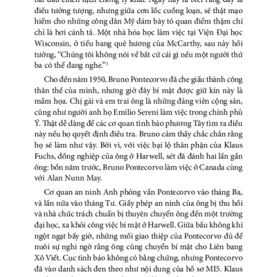 Khoa Học Khám Phá - Nhà Vật Lý Hay Siêu Điệp Viên (Bruno Pontecorvo Và Hai Nửa Cuộc Đời) - Frank Close, Phạm Nam Phong dịch