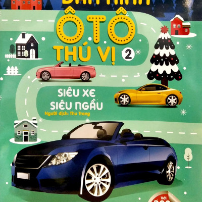 Dán Hình Ô Tô Thú Vị - Siêu Xe Siêu Ngầu