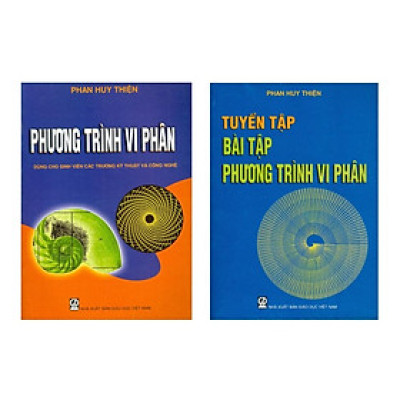 Sách - Combo Phương Trình Vi Phân + Tuyển Tập bài tập Phương Trình Vi Phân (DN)