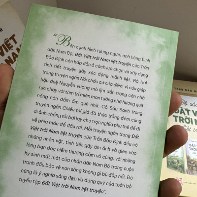 BỘ ĐẤT VIỆT TRỜI NAM LIỆT TRUYỆN (3 tập Thượng, Trung, Hạ) – Trần Bảo Định - Tổng Hợp Tp HCM