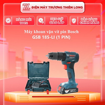 Máy khoan vặn vít động lực pin GSB 185-LI