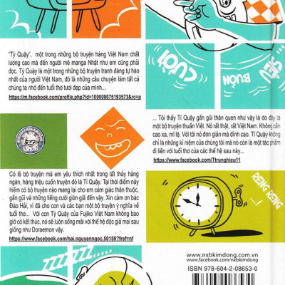 Tý Quậy - Những Truyện Siêu Buồn Cười (Tái Bản 2022)
