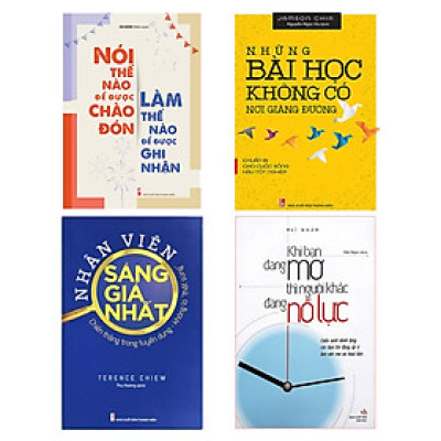 Combo sách: Kim Chỉ Nam Cho Bạn Trẻ Hậu Tốt Nghiệp (MinhLongbooks)