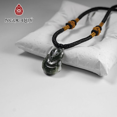 Hô ly nữ hoàng 9 đuôi đá mặt trăng 15x24mm mệnh thủy, kim - Ngọc Quý Gemstones