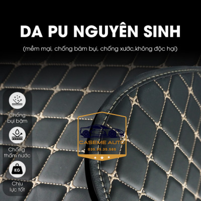 [FORD ECOSPORT] Thảm Trải Sàn, Lót Sàn Ô Tô 5D 6D Thiết Kế Theo Xe FORD ECOSPORT 2021 Chống Nước, Không Mùi - MẪU QUẢ TRÁM - Hàng Chính Hãng