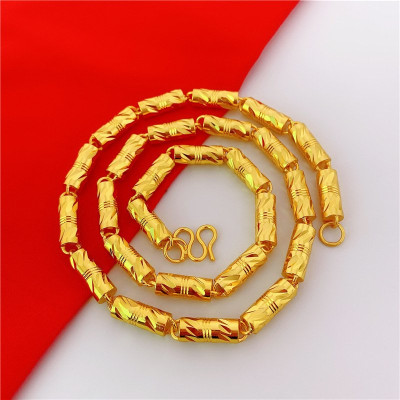 Dây chuyền nam mắt xích đốt trúc khóa cài - NW01