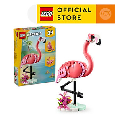 LEGO CREATOR 31170 Đồ Chơi Lắp Ráp Động Vật Hoang Dã: Hồng Hạc (288 chi tiết)
