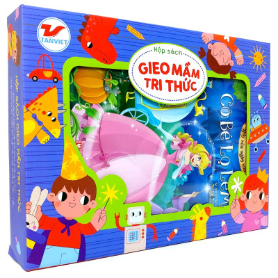 Box Set Gieo Mầm Tri Thức 10: Văn Học Kinh Điển Đi Cùng Tuổi Thơ (Bộ 5 Cuốn)
