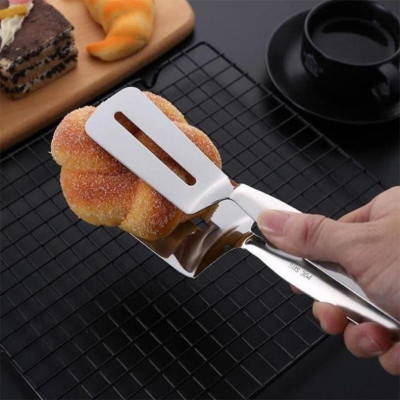 Kẹp Gắp Thức Ăn Inox Mới Về - Xẻng Xúc Lật Đồ Chiên, Đồ Nướng