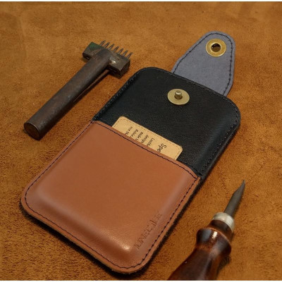 Bao da rút cho Samsung Z Fold2/ Z Fold3/ Z Fold4...quai cài da bò thật Style