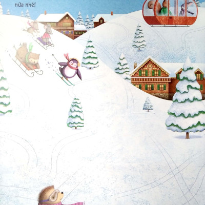 Sách Bóc Dán Dành Cho Bé Gái - Giáng Sinh Lung Linh