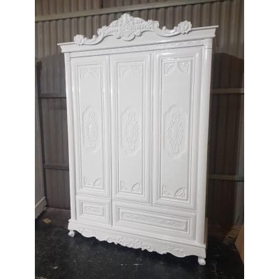 tủ tân cổ điển gỗ tự nhiên 100%