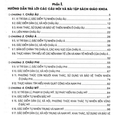 Hướng Dẫn Trả Lời Câu Hỏi Và Bài Tập Địa Lí Lớp 7 (Bám Sát SGK Kết Nối Tri Thức Với Cuộc Sống) (HA)