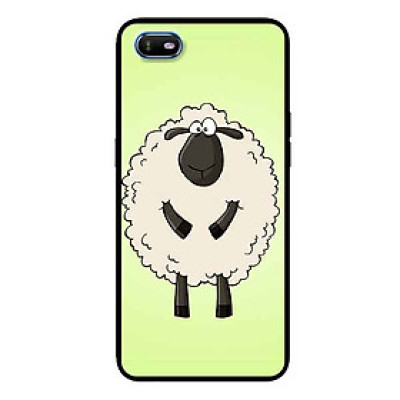 Ốp Lưng in cho Oppo A1K Mẫu Chú Cừu Vui nhộn - Hàng Chính Hãng