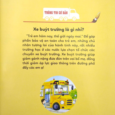 Thế Giới Xe Cộ: Xe Buýt Trường_School Bus