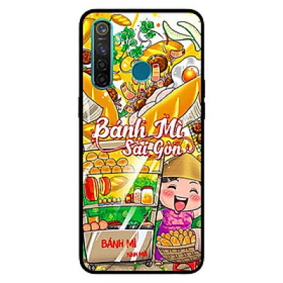 Ốp Lưng in cho Realme 5 Mẫu NỀN SG5 - Hàng Chính Hãng