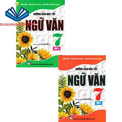 SÁCH - combo hướng dẫn học tốt ngữ văn 7 (bám sát sgk cánh diều - bộ 2 cuốn)