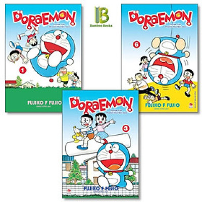 Truyện - Doraemon Tuyển Tập Tranh Truyện Màu - Trọn Bộ 6 Tập - Fujiko Fujio - Kim Đồng