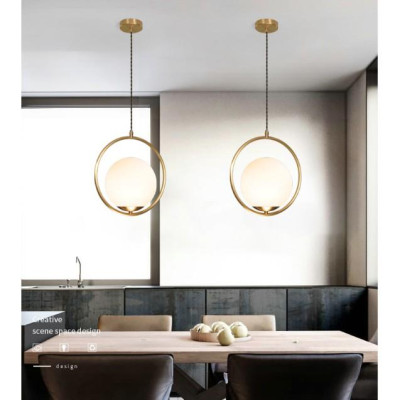 Combo 2 đèn thả OCEA hiện đại, cao cấp loại to D20cm kèm bóng LED chuyên dụng - Tô điểm cho không gian sống