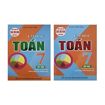 ` Sách - Combo Em học Toán 7- (Tập 1+Tập 2) - Biên soạn theo chương trình giáo dục phổ thông mới