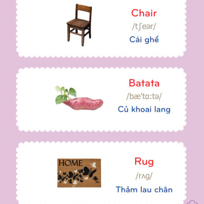 Combo 5 Cuốn Sách Song Ngữ Đầu Tiên Của Bé 2 - 7 Tuổi - My First Books