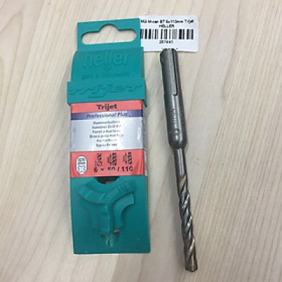 Mũi khoan Heller SDS Plus trijet (3 ngạnh) 6x110mm 267441