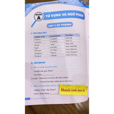 Sách - GLOBAL SUCCESS Bộ đề kiểm tra định kỳ 4 kỹ năng lớp 4 tập 1 ( có đáp án )