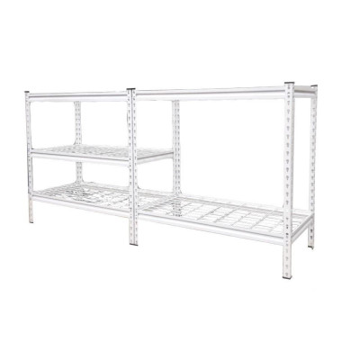 Kệ đa năng tấm lưới màu Trắng thấp CSPS 182cm Ngang x 46cm Rộng x 91cm Cao