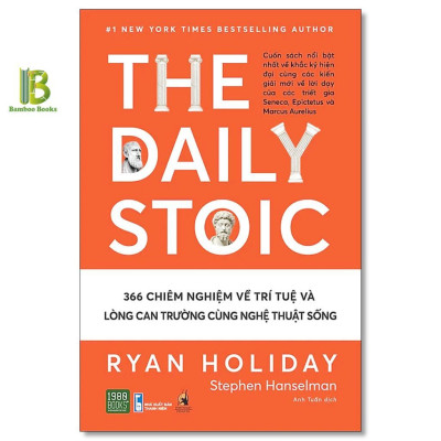 Sách - Combo 2 Cuốn: The Daily Stoic + Trí Tuệ Khắc Kỷ - 1980 Books