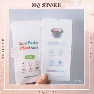 Miếng dán film PPF cho Samsung Note 20 Ultra full mặt trước và mặt sau ( hàng chính hãng)