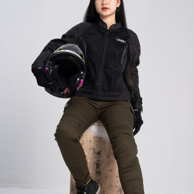 Quần Kaki Bảo Hộ Mô Tô, Xe Máy LS2 Router Lady