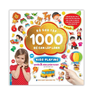 Sách - Bộ Sưu Tập 1000 Đề Can Lấp Lánh - Combo 4 Tập - Minh Thắng