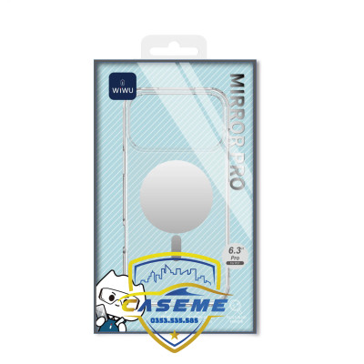 Ốp Lưng Wi wu MIRROR MCC-701 Trong Suốt Dành Cho  iPhone 17, iPhone Air, iPhone 17 Pro, iPhone 17 Pro Max – Hỗ Trợ Sạc Từ Tính - Hàng Nhập Khẩu